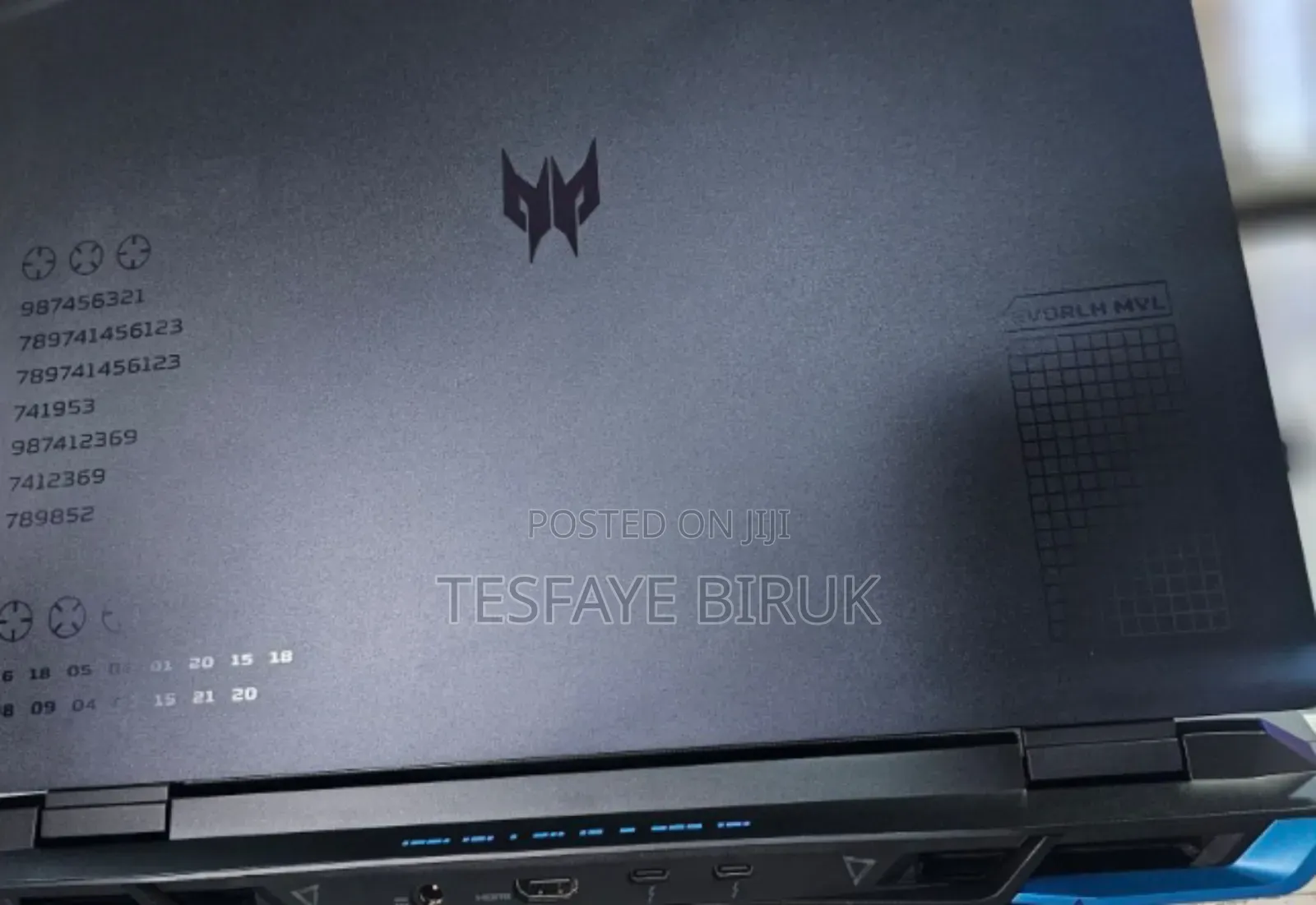 New Laptop Acer Predator Helios 300 16GB Intel Core I5 SSD 512GB