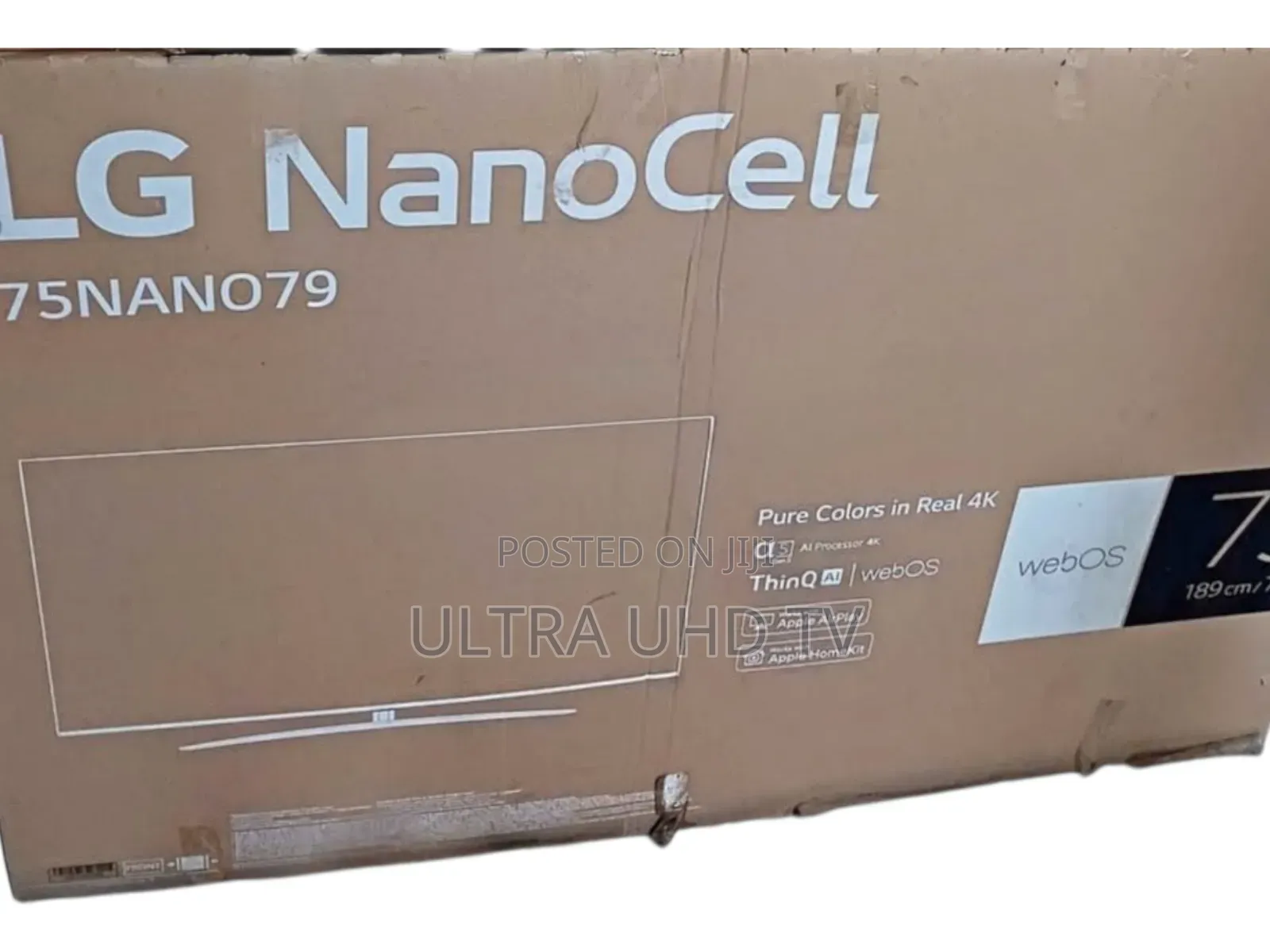Lg 75-Inch Nanocell Smart Tv, Model 75nano79. Display