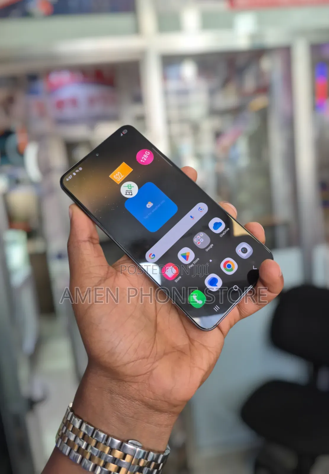 New Samsung Galaxy S22 5G 128 GB Black