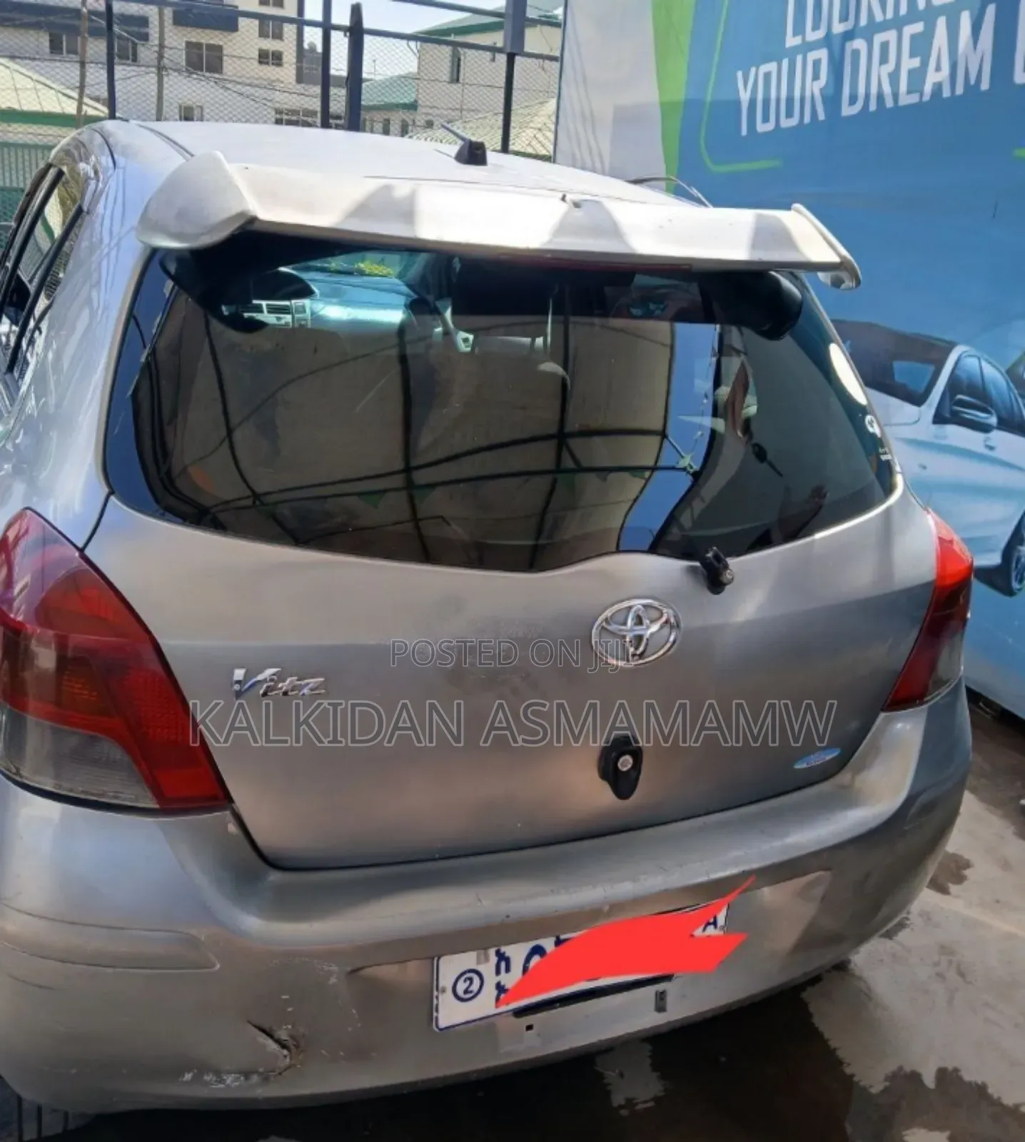 Toyota Yaris 2008 Gray