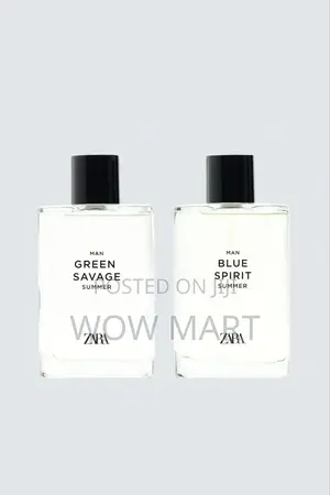 Zara Man Green Savage Summer And Blue Spirit Summer