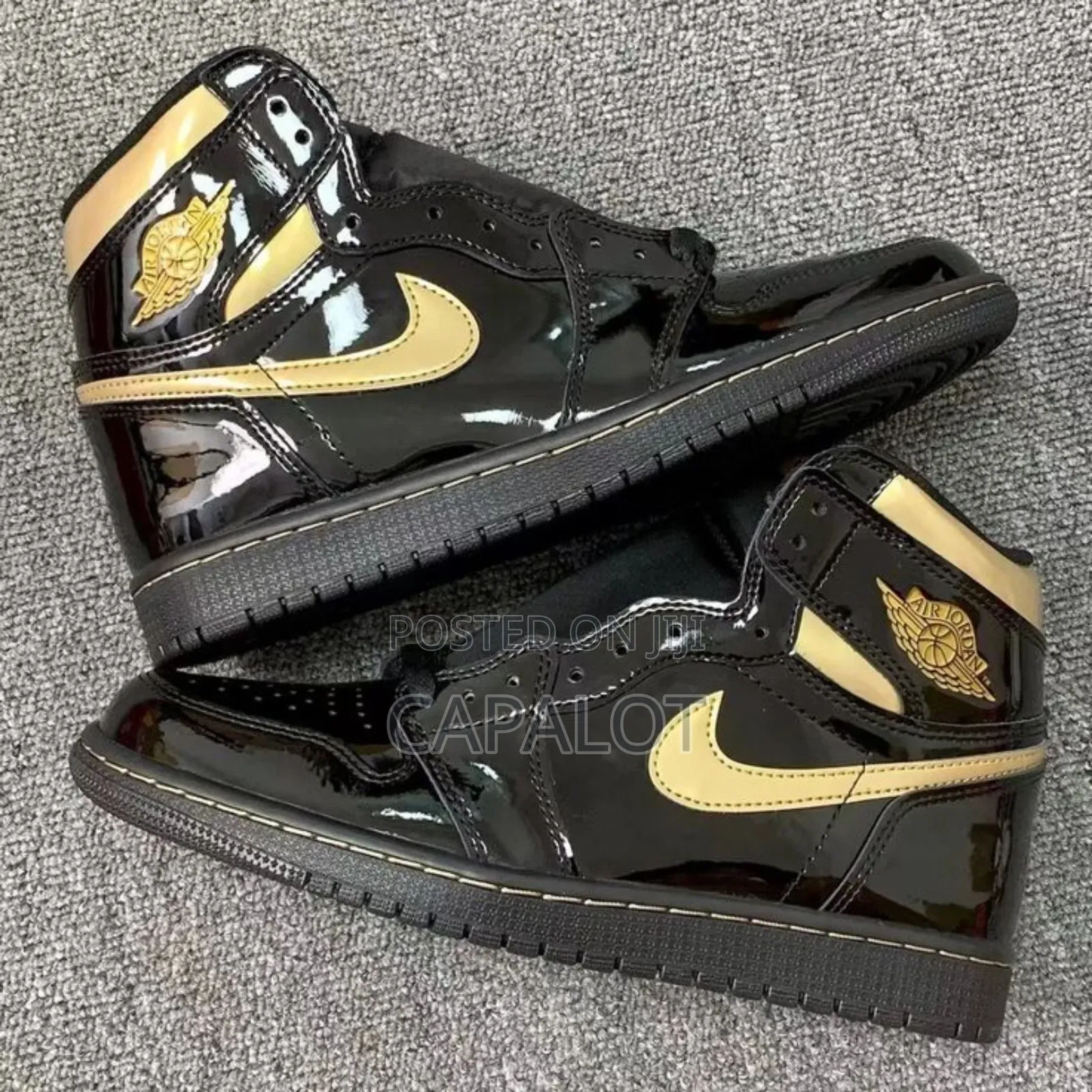 Jordan 1 Black/Gold – Night King