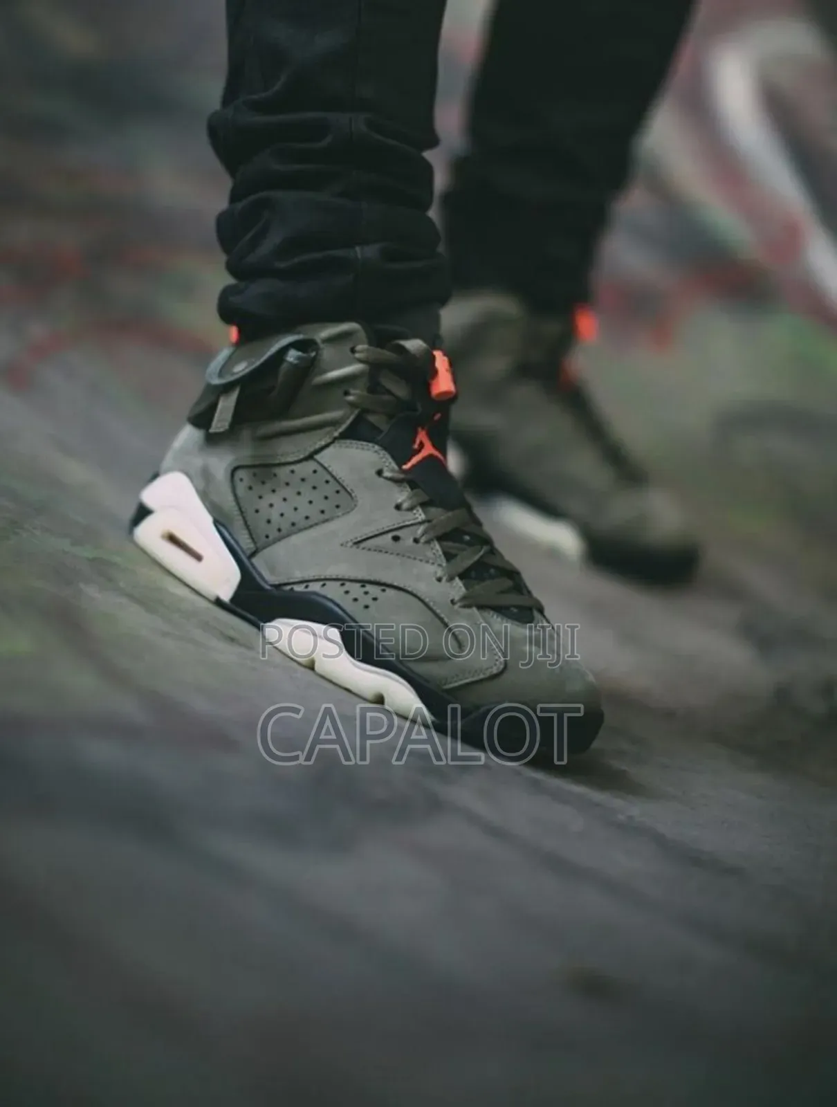 Jordan 6 Olive – Travis Scott Vibe