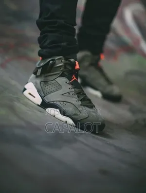 Jordan 6 Olive – Travis Scott Vibe