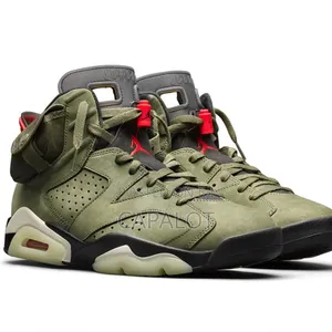 Jordan 6 Olive – Travis Scott Vibe