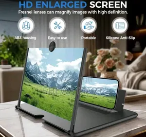 12-Inch Phone Screen Magnifier - Ultra-Hd Screen Magnifier, Convenient