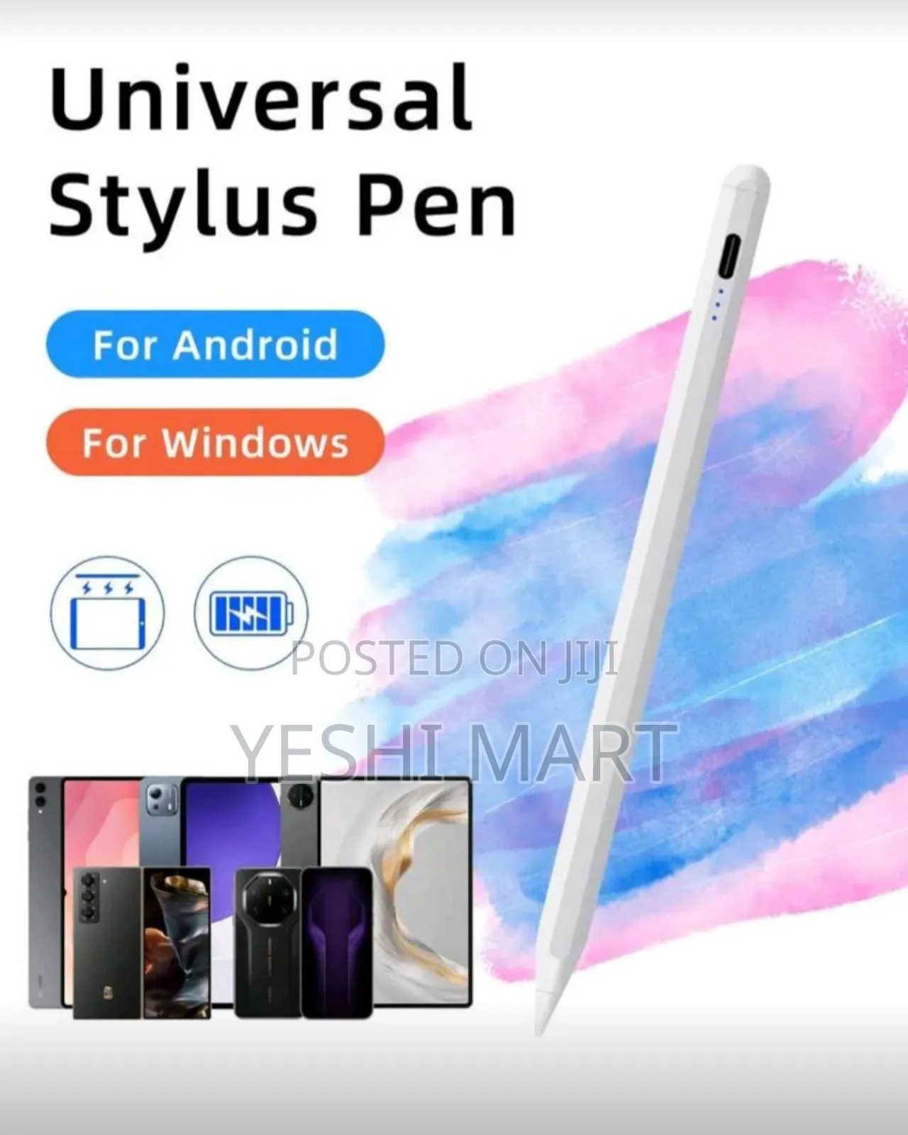 Apple Pencil Compatible Fast Charging Stylus Pen, High Precis