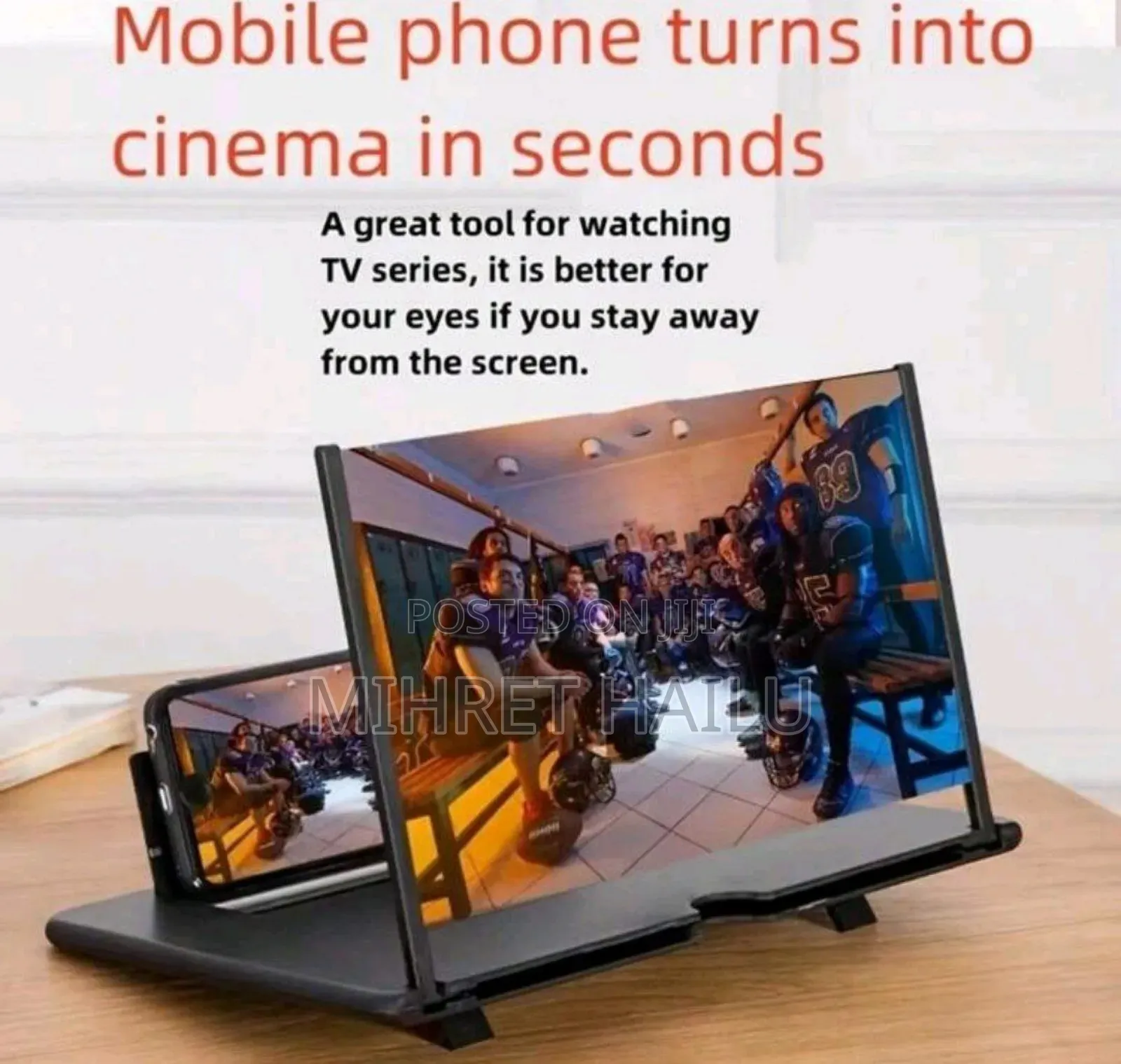 12-Inch Phone Screen Magnifier - Ultra-Hd Screen Magnifier, Convenient