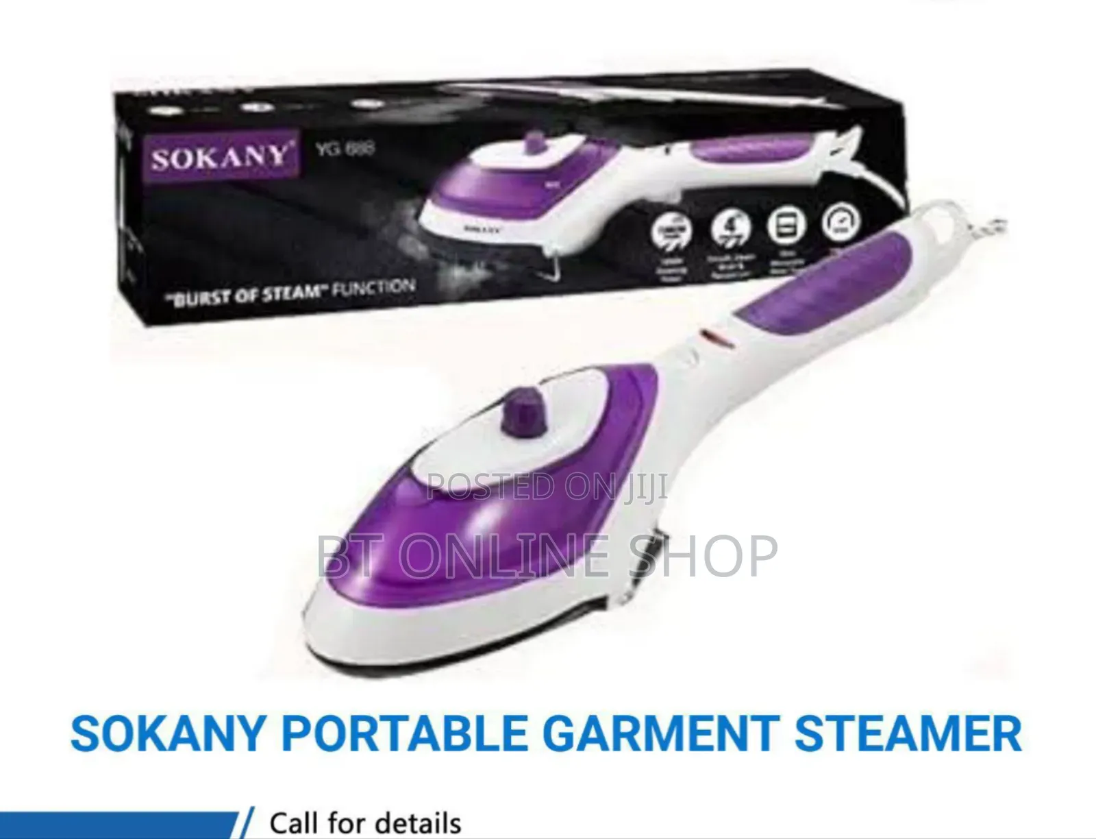 Sokany Portable Garment Steamer