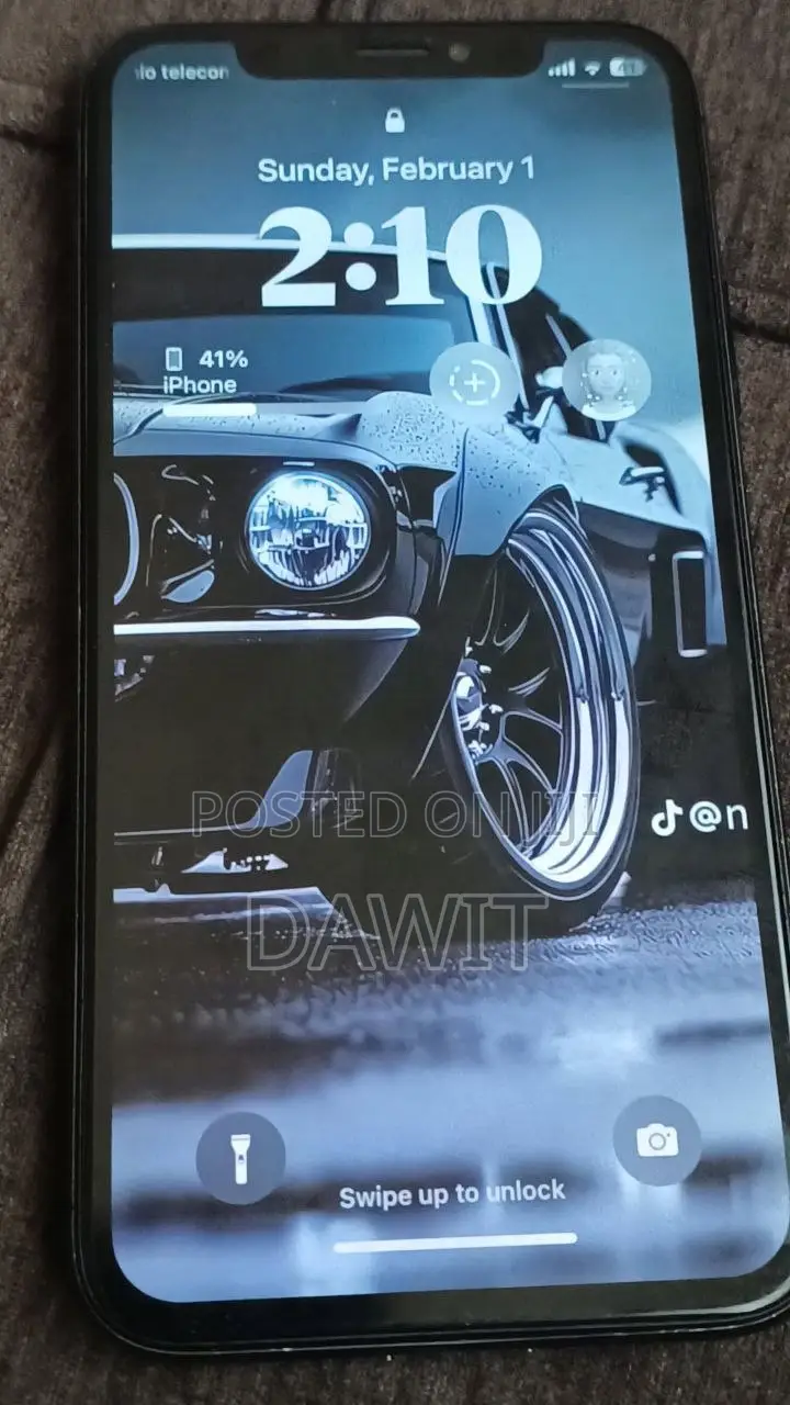 Apple iPhone X 256 GB Black