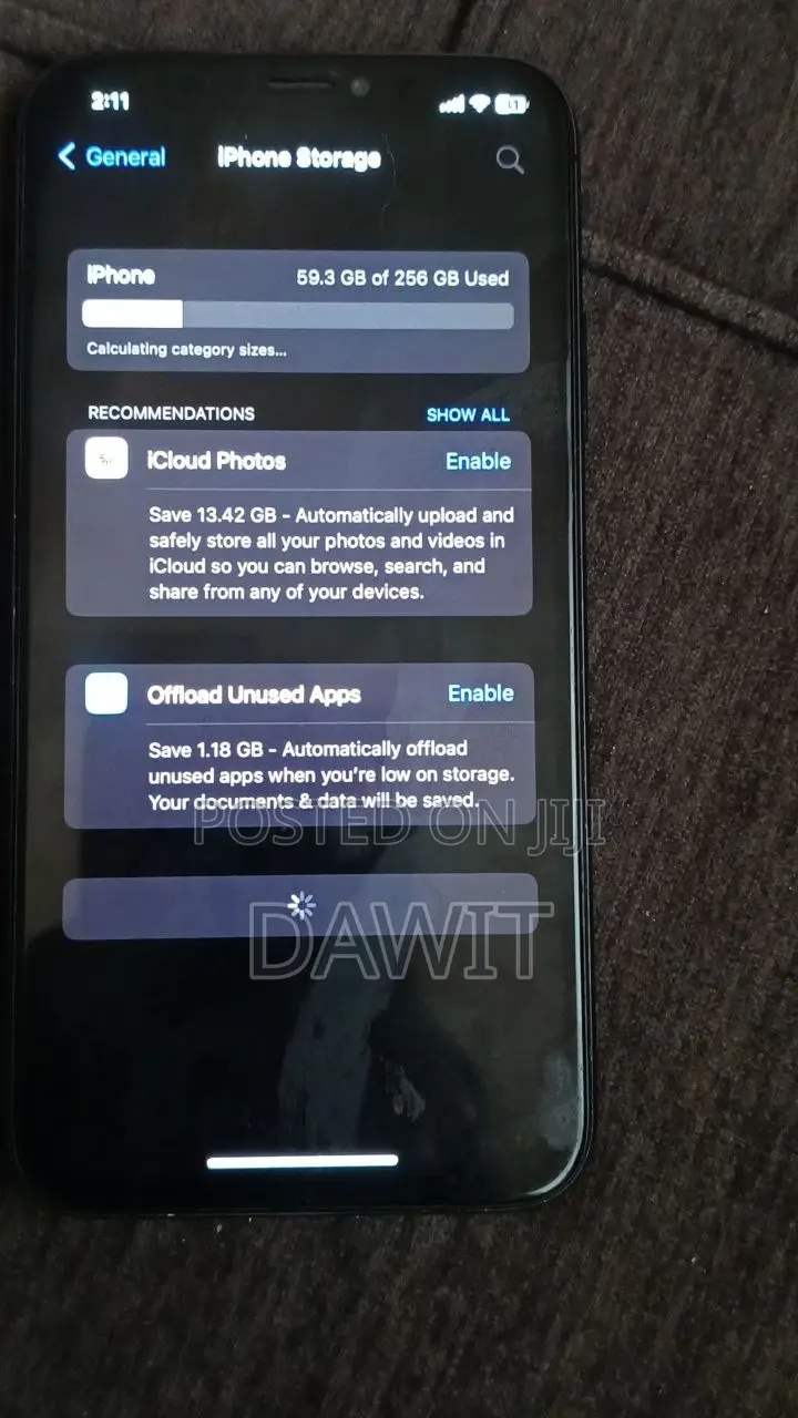 Apple iPhone X 256 GB Black