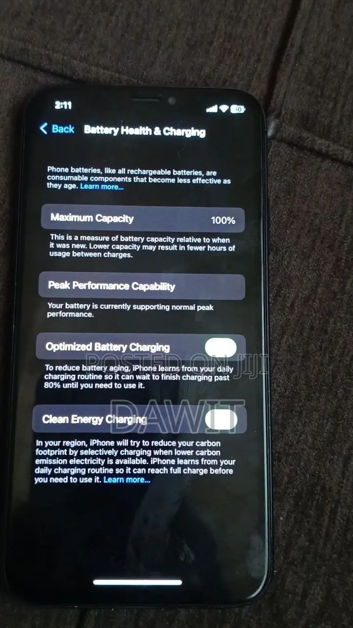 Apple iPhone X 256 GB Black