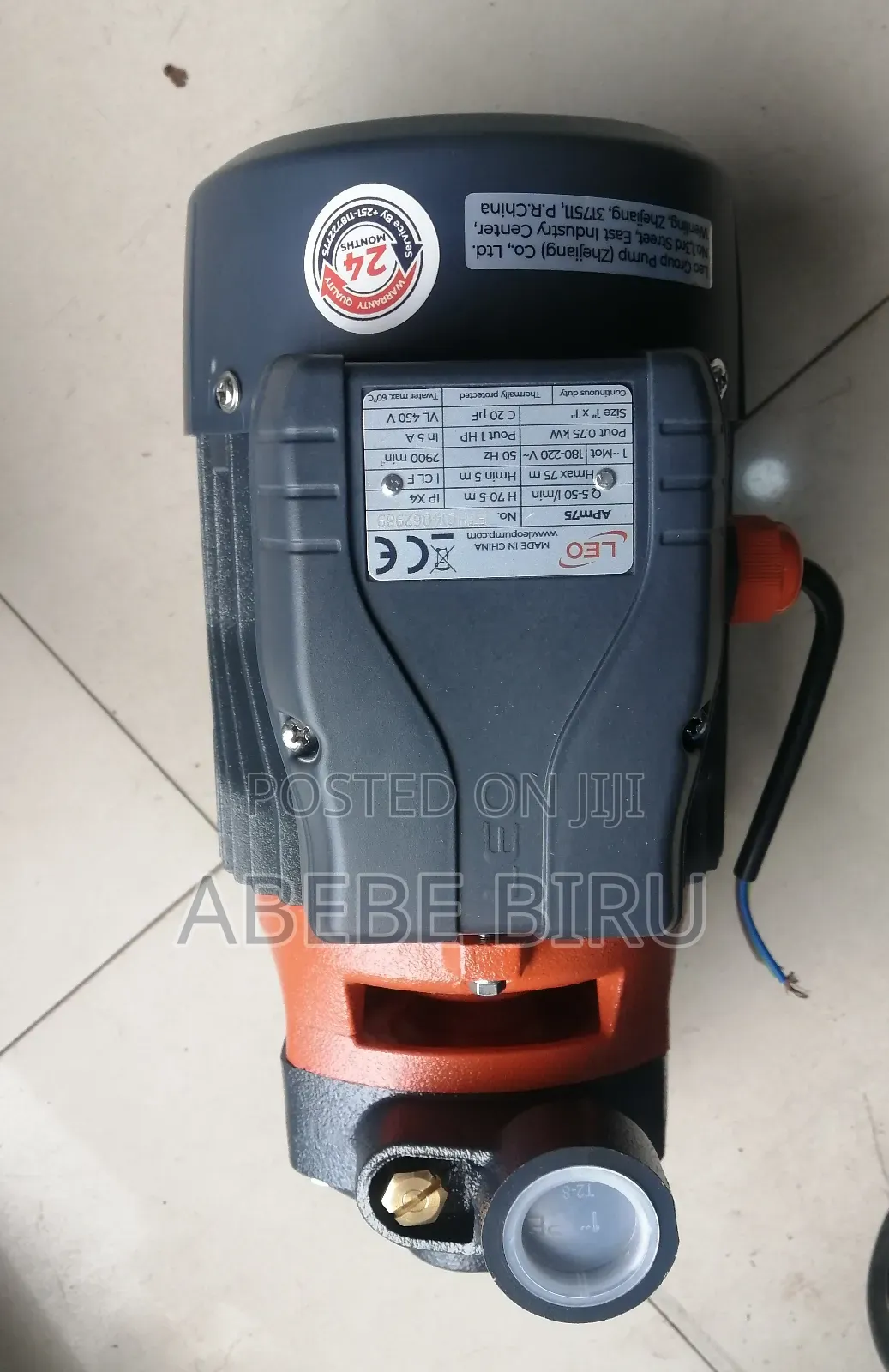 Leo Water Electrical Water Pump