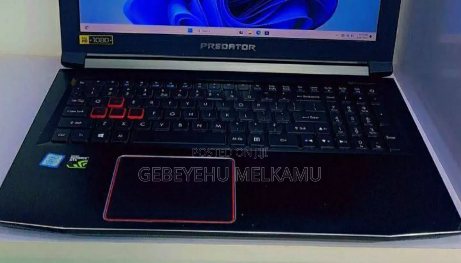 New Laptop Acer Predator Helios 300 16GB Intel Core I7 SSD 1T