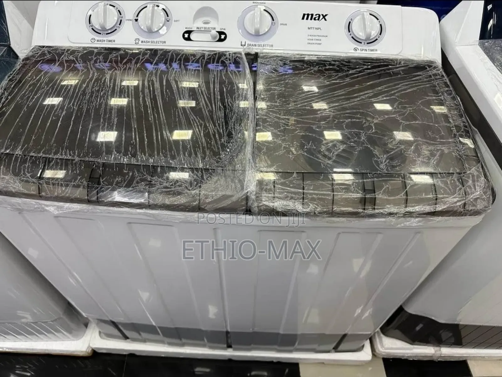 Max Washing Machine 16 Kg – Big Capacity | Strong Wash | Durable