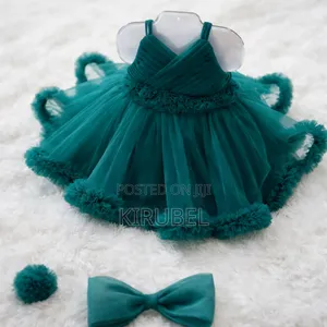 Elegant Baby Girl Tulle Dress – Made to Order | Handmade by Dyk Kids