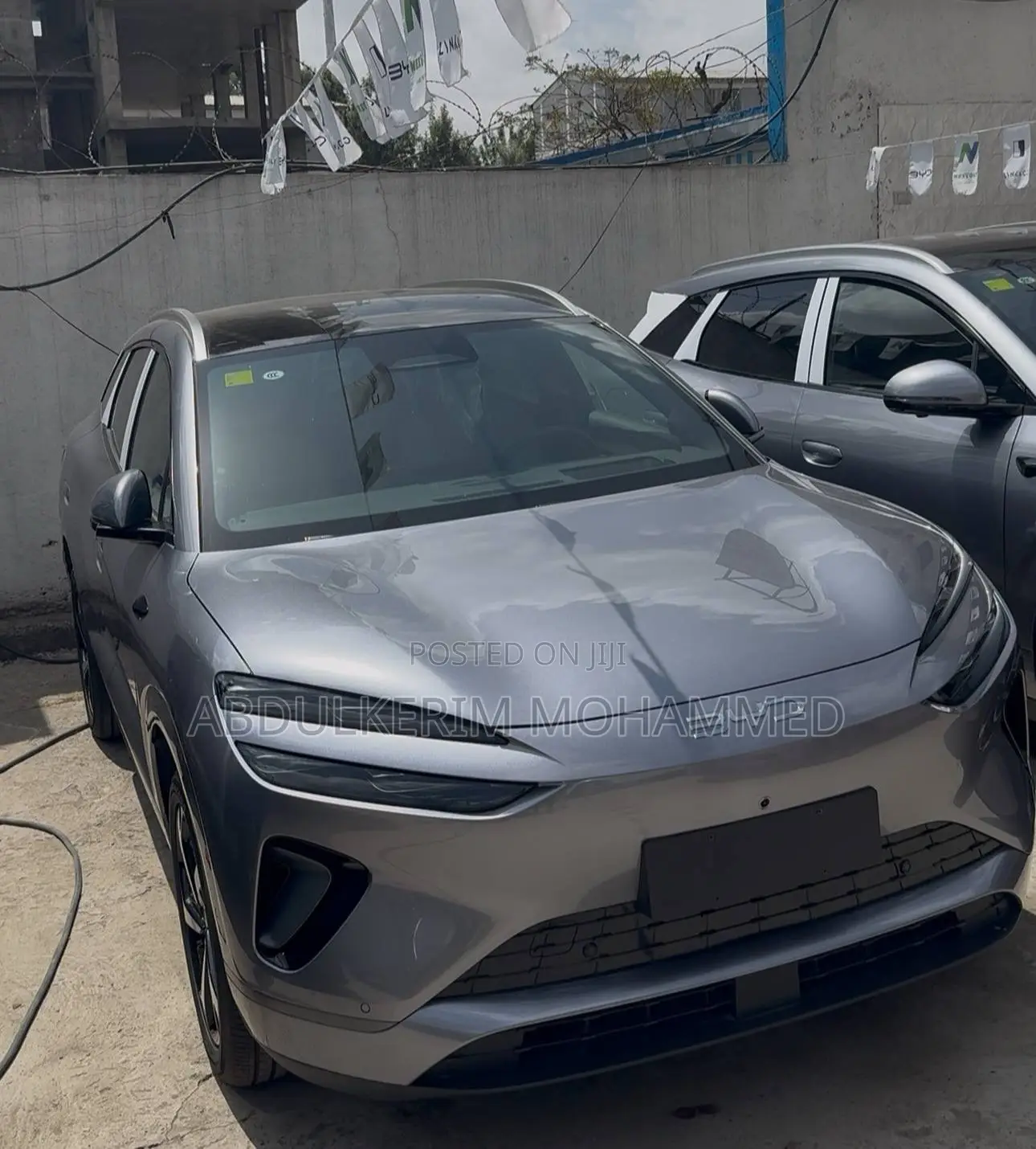 New BYD Sealion 7 EV 2025 Silver