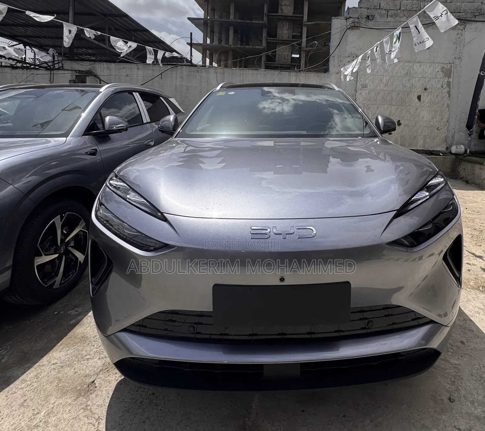 New BYD Sealion 7 EV 2025 Silver