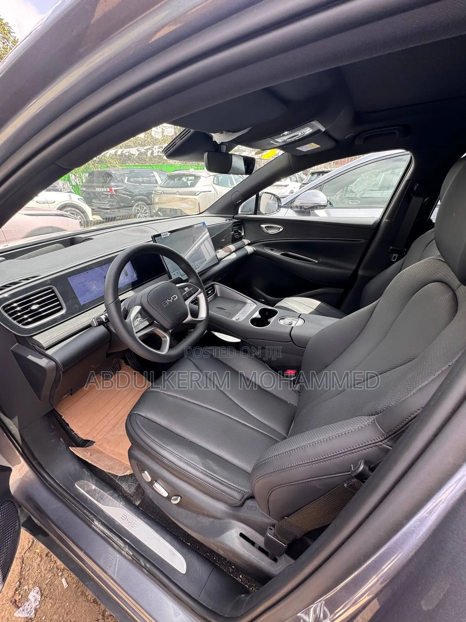 New BYD Sealion 7 EV 2025 Silver