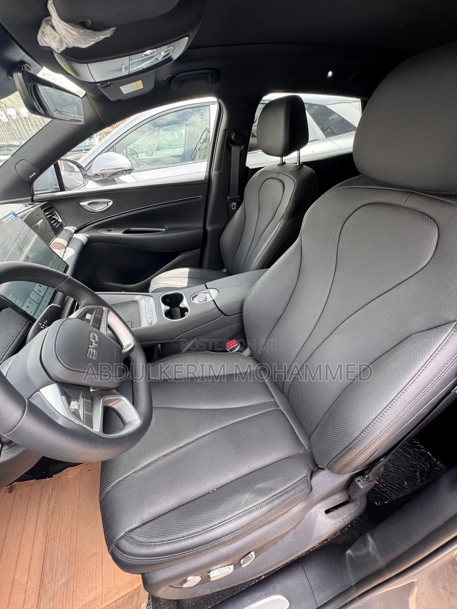 New BYD Sealion 7 EV 2025 Silver