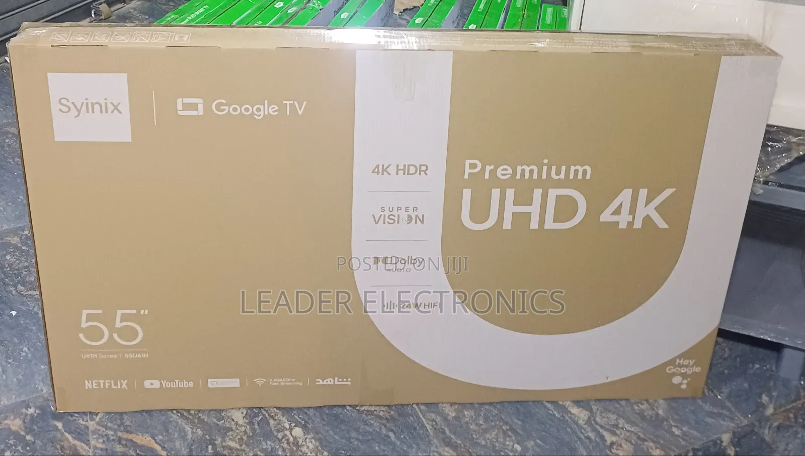 Syinix 55'' Smart Google Tv – New Uhd, Smarter Entertainment!