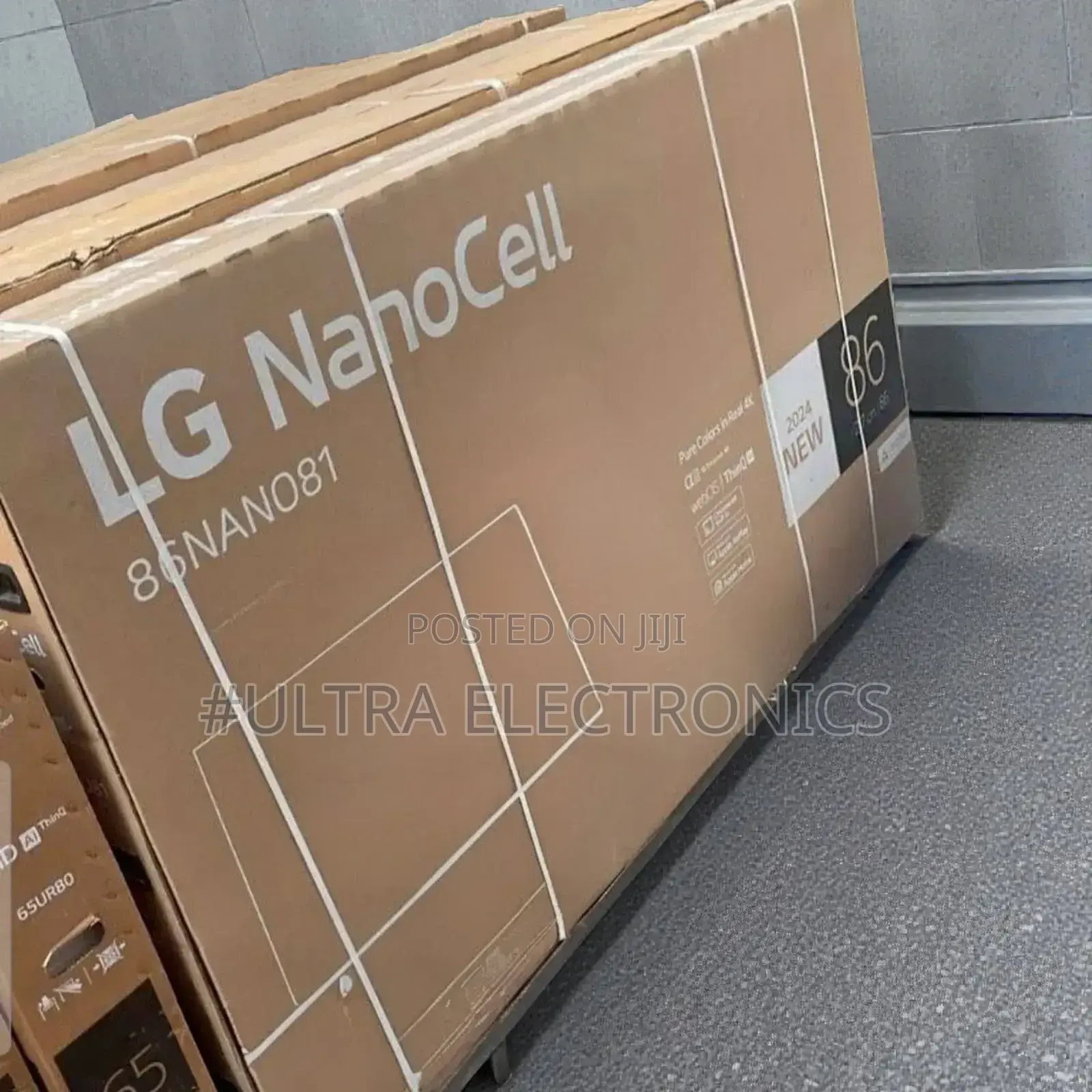 Lg 86-Inch Nanocell Ai Smart Tv, Model 86nano81 (Likely a 2024