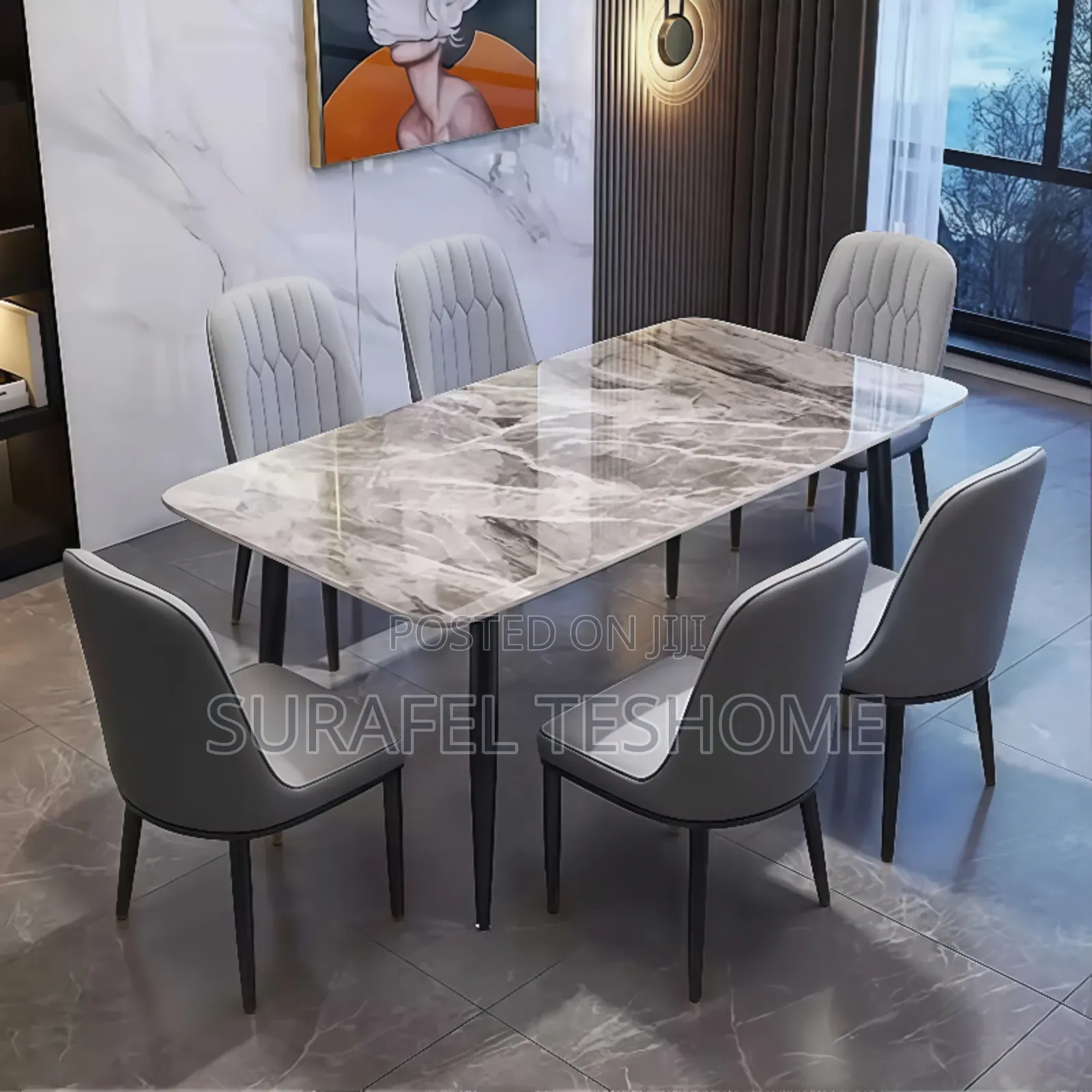 ዘመናዊ ዳይኒንግ ቴብሎች – Epoxy-Made Dining Tables