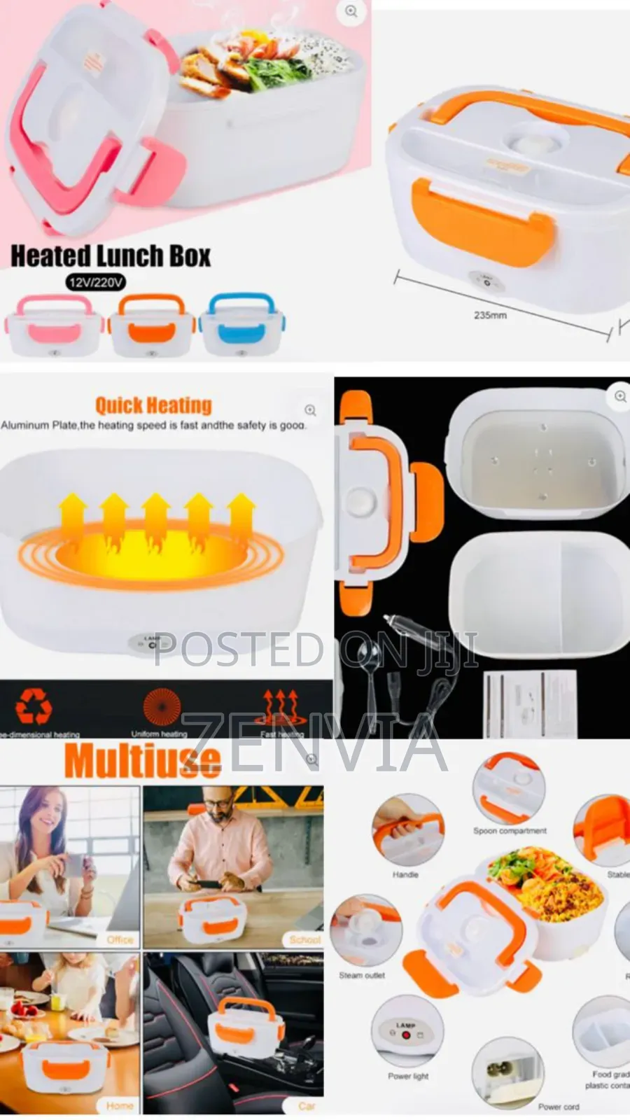 Portable Electric Lunch Box /🔴Free Delivery/