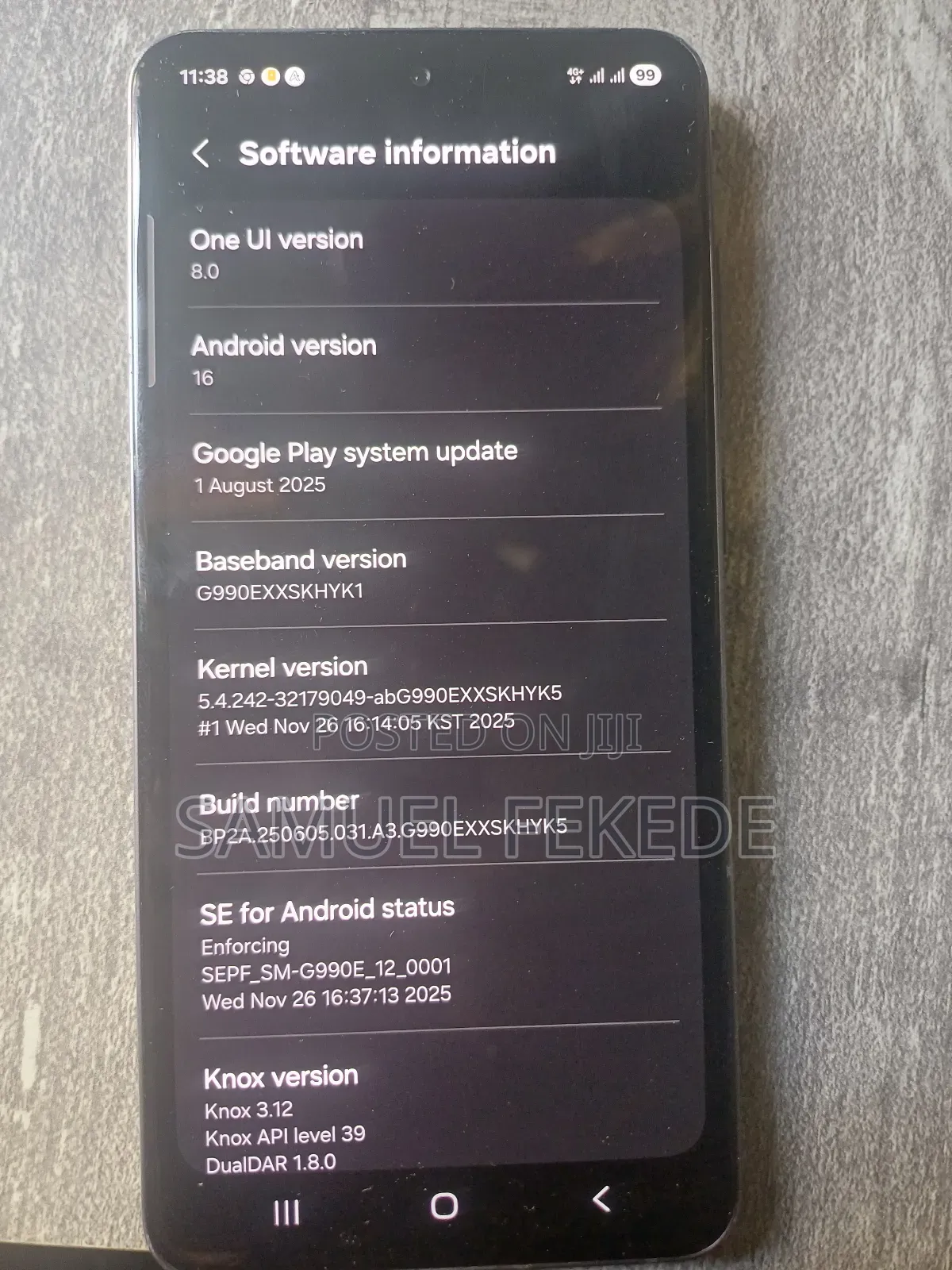 Samsung Galaxy S21 5G 128 GB Gray