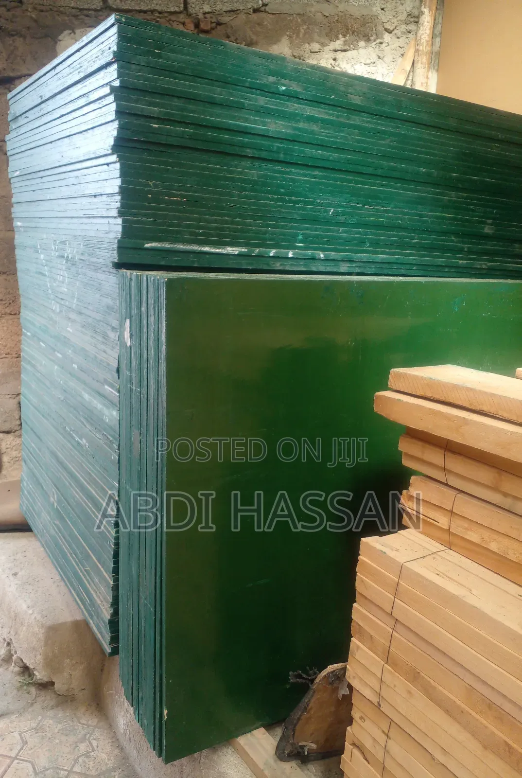 Green Plywood Timber