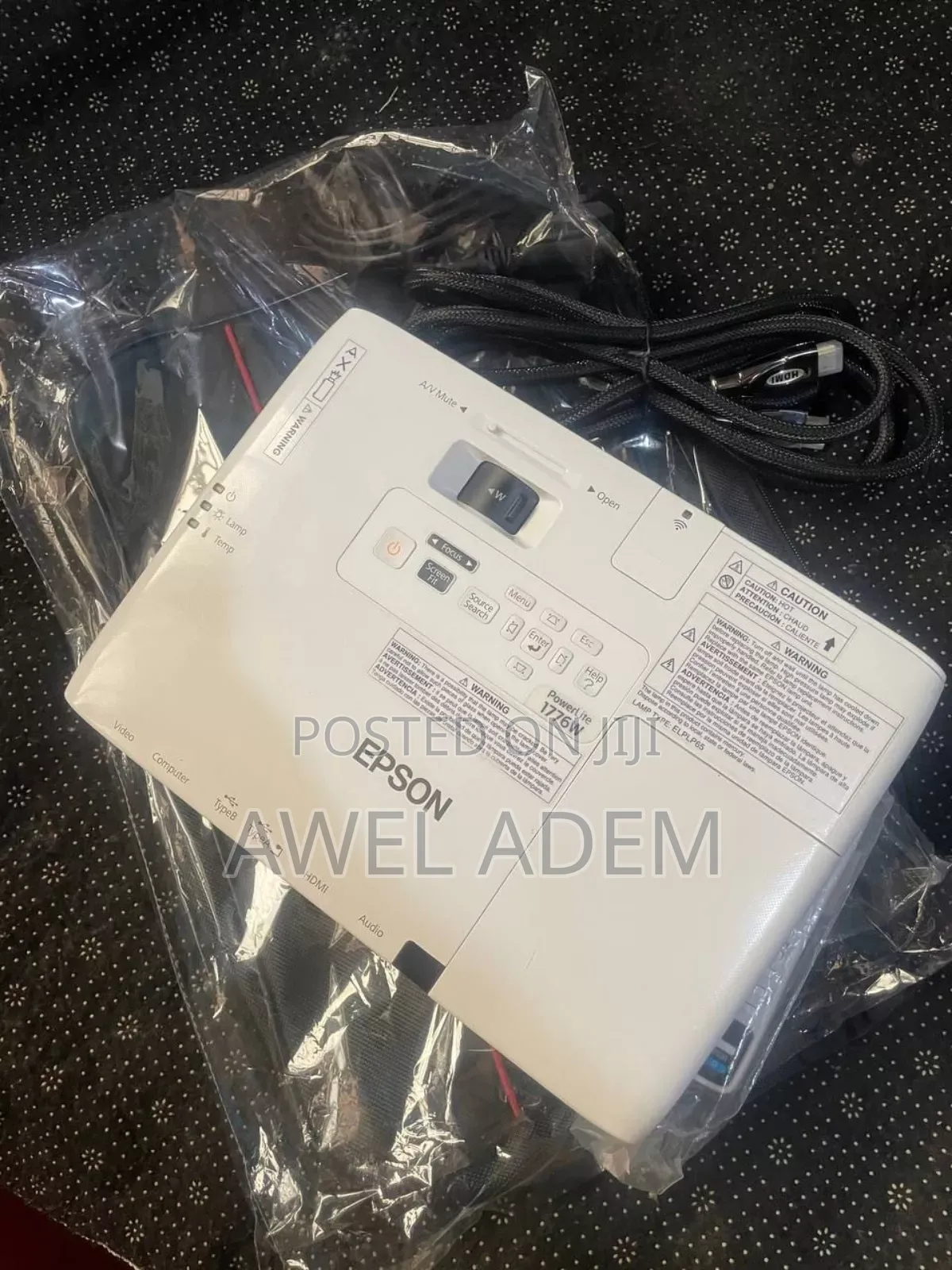 Epson Powerlite 1776w 3lcd Full Hd Wifi Wireless Portable Projector