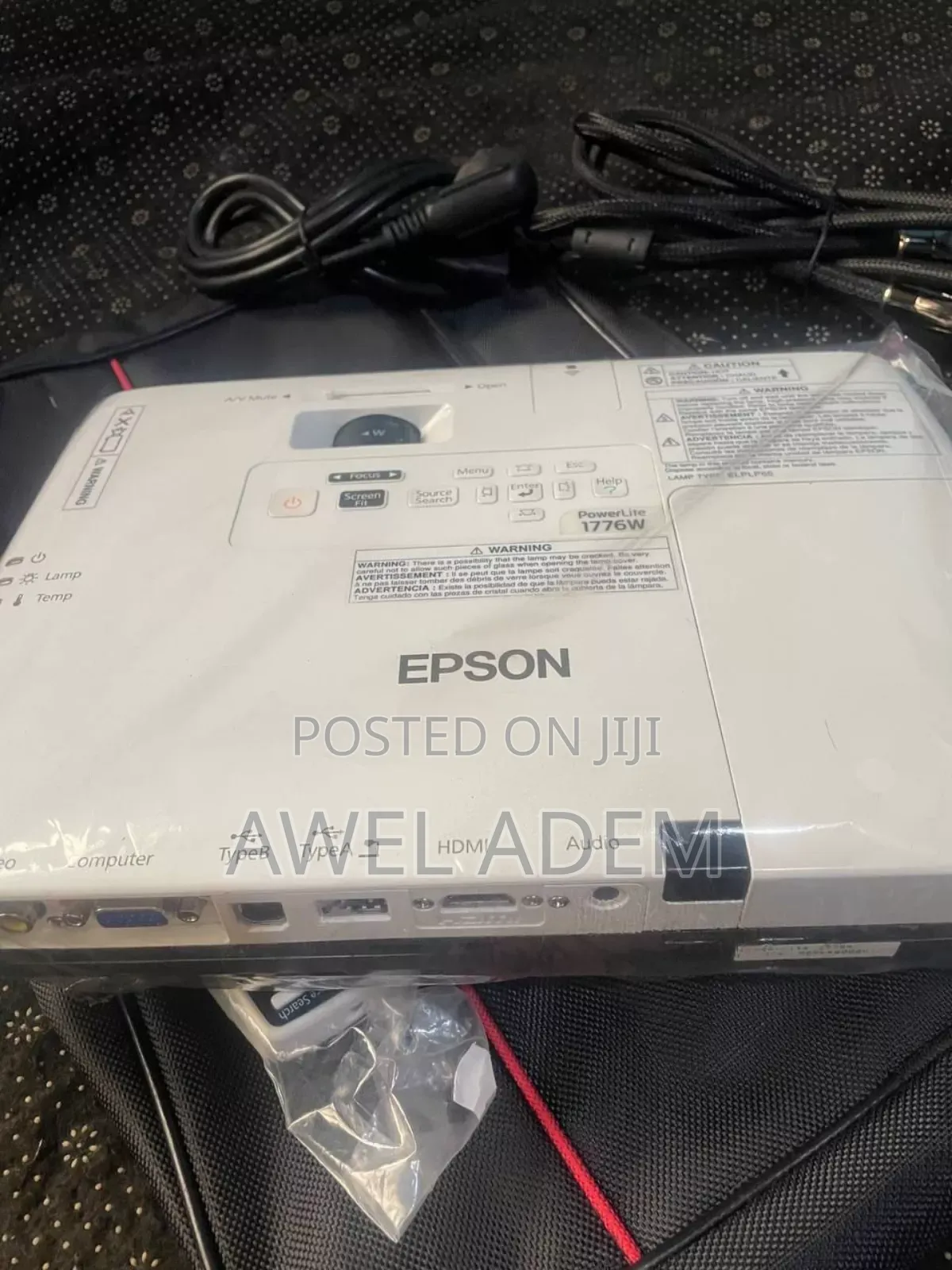 Epson Powerlite 1776w 3lcd Full Hd Wifi Wireless Portable Projector