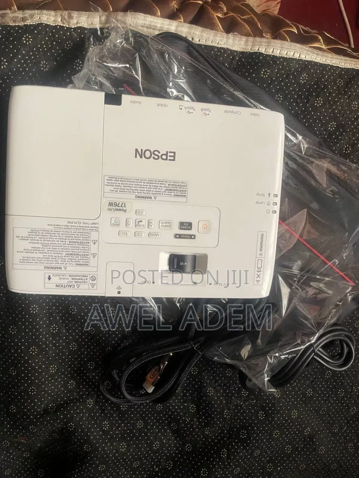 Epson Powerlite 1776w 3lcd Full Hd Wifi Wireless Portable Projector