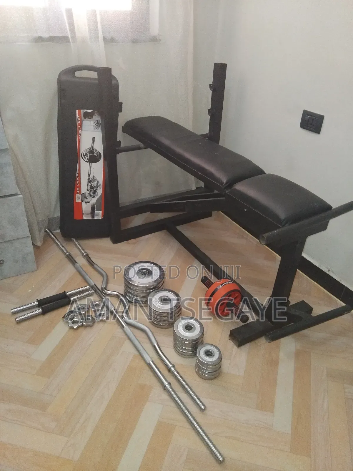 Dumbell and Bench Press