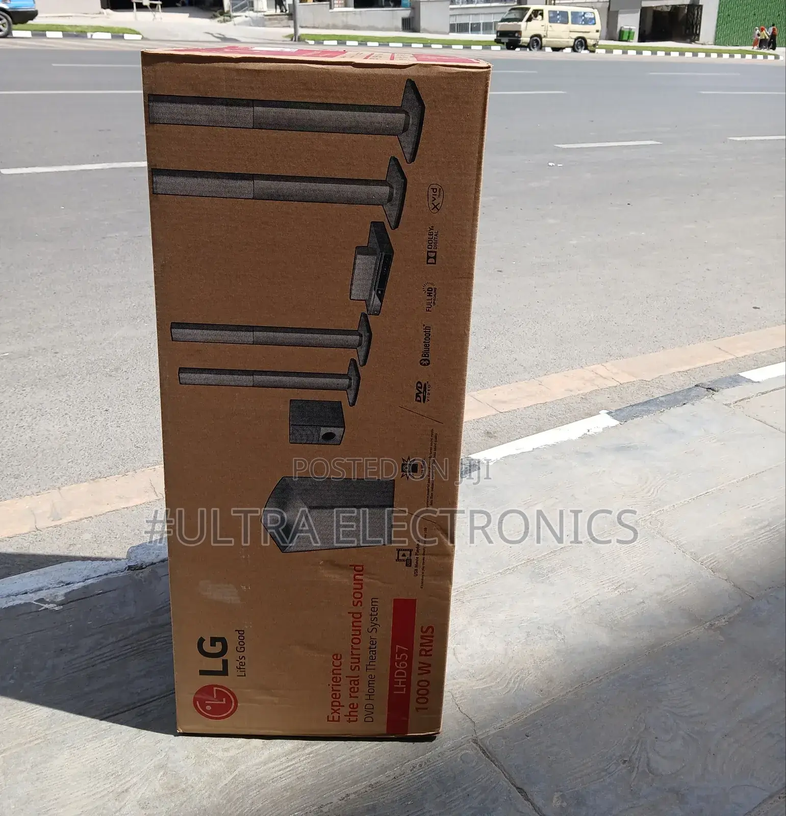 LG Lhd657 DVD Home Theater System. It Has a Total Power Output Of