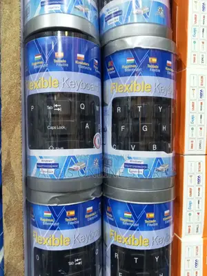 Flexible Roll-up Silicone Keyboard