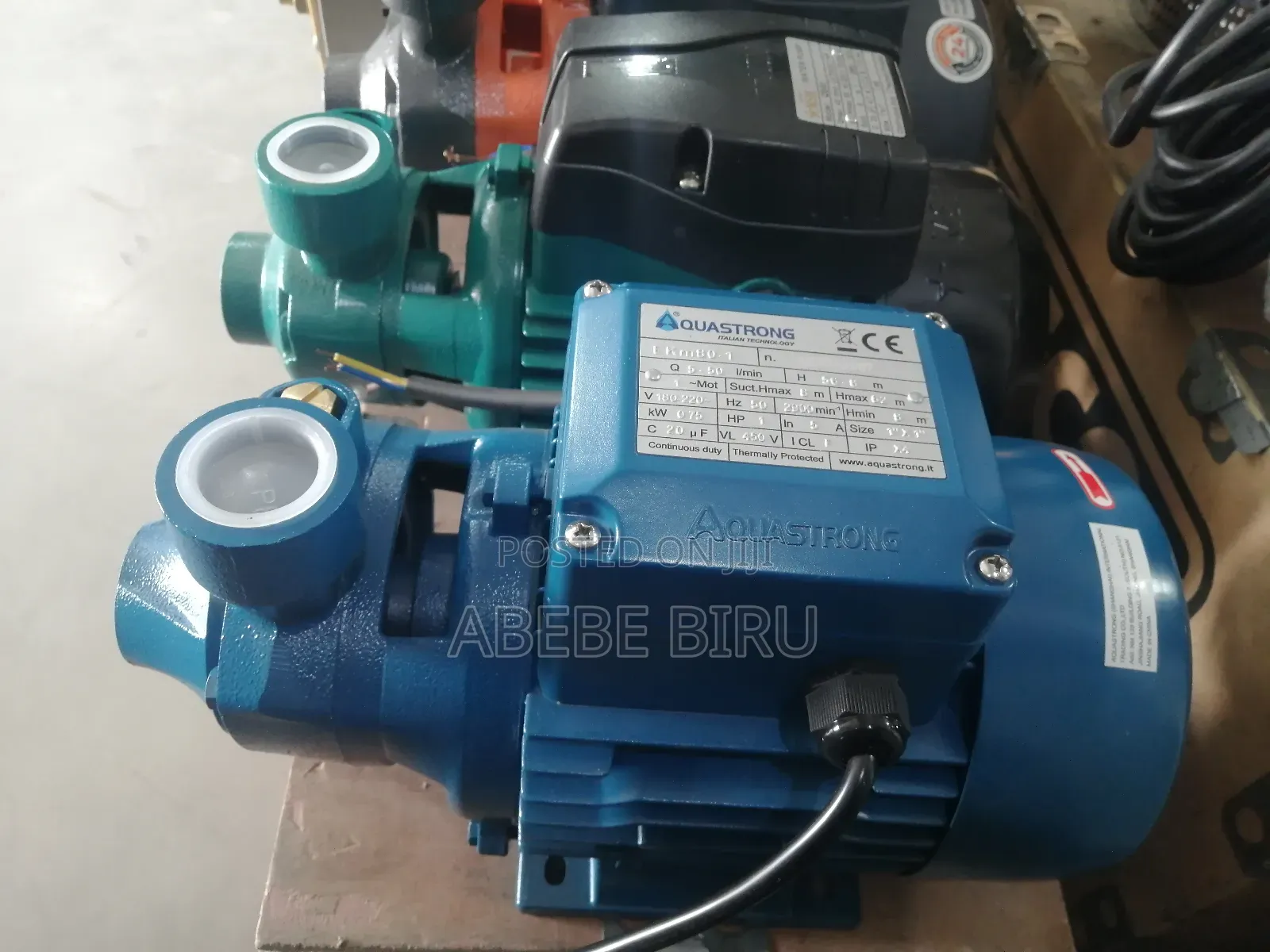 Aquastrong 1hp Water Pump