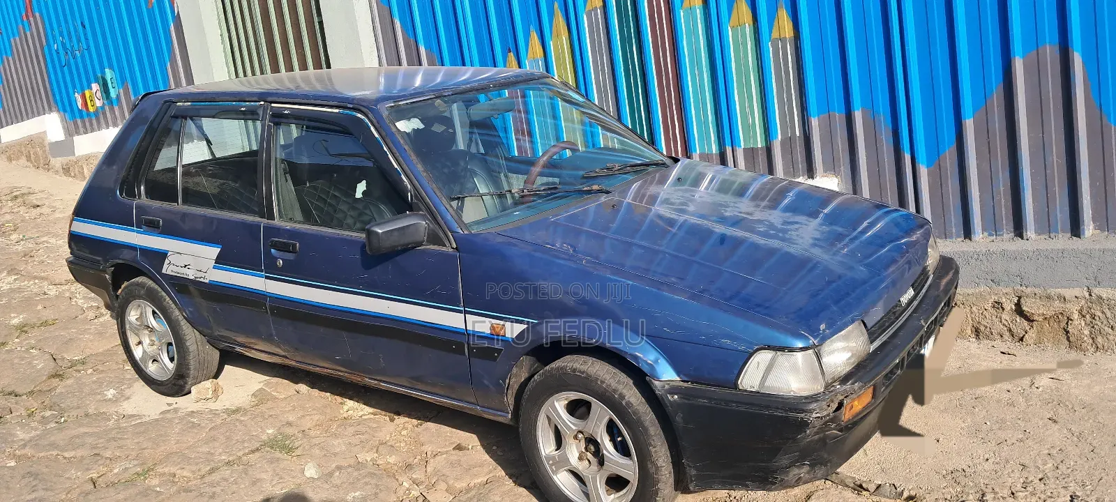 Toyota Corolla 1987 Blue