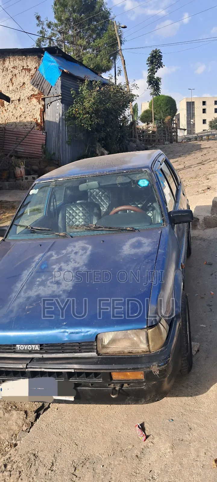 Toyota Corolla 1987 Blue