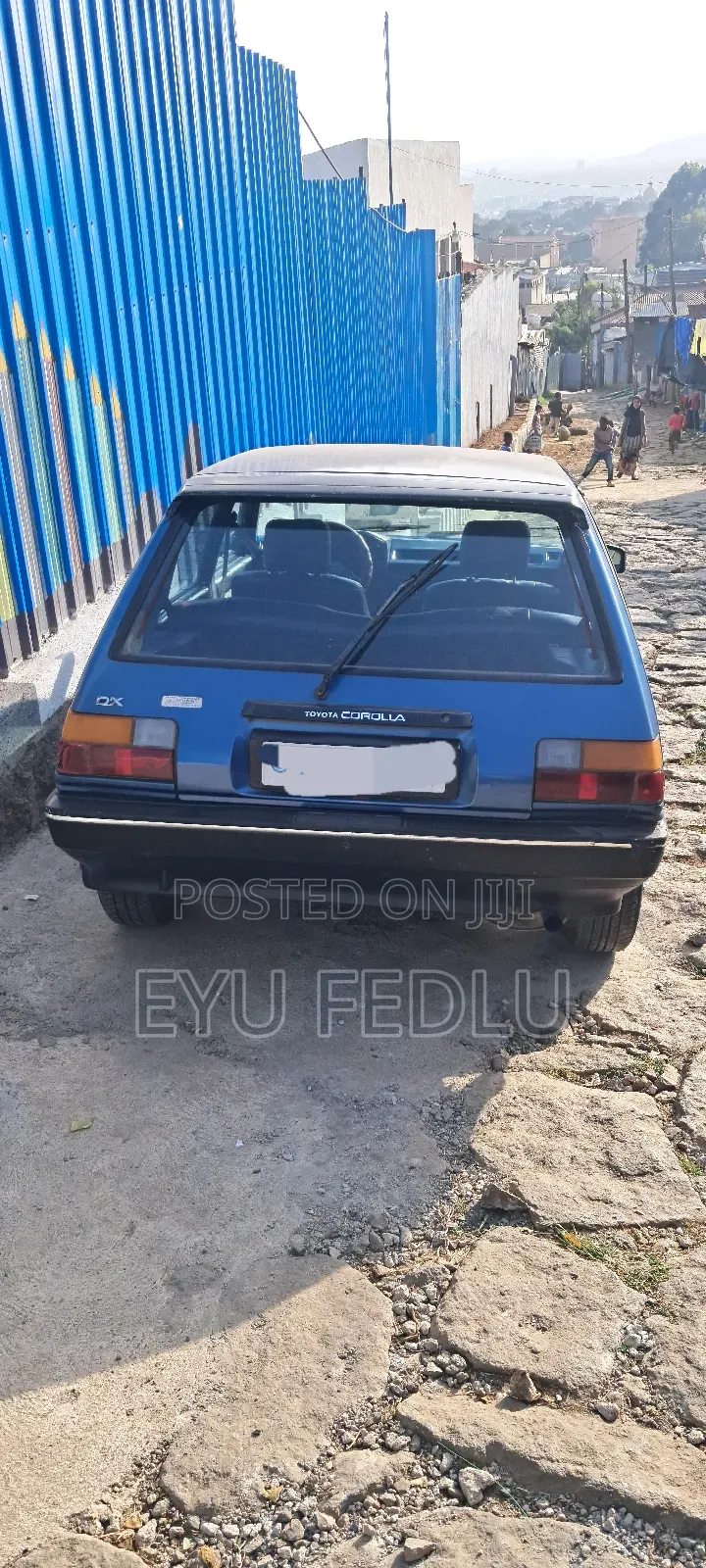 Toyota Corolla 1987 Blue