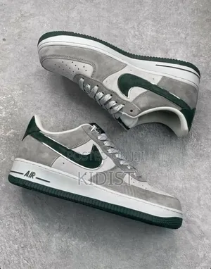 #Nike #Air_force 1 Low Premium “ Grey Suede “