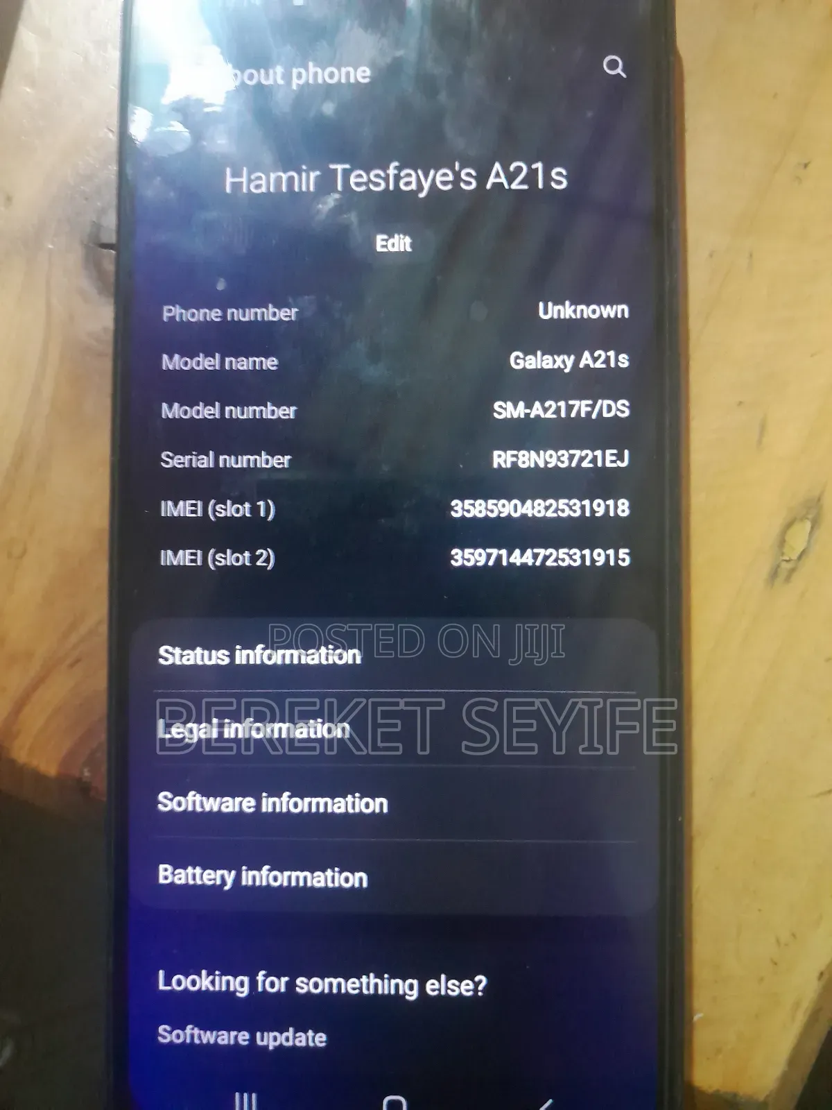 Samsung A21s Gb64 Ram 4