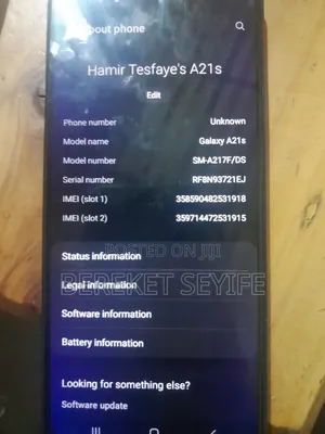 Samsung A21s Gb64 Ram 4