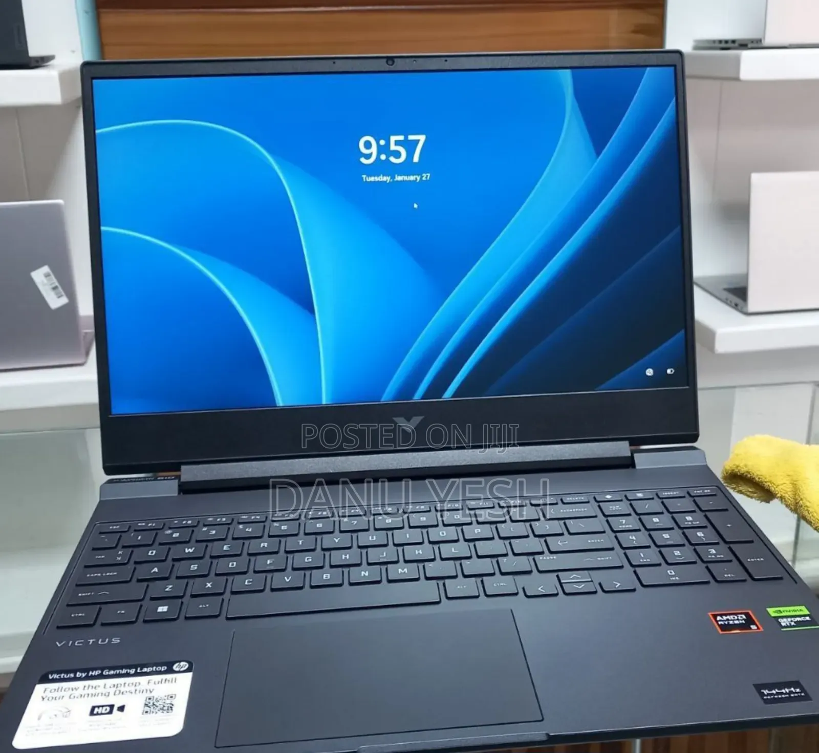 New Laptop HP Victus 15 8GB AMD Ryzen 5 SSD 512GB