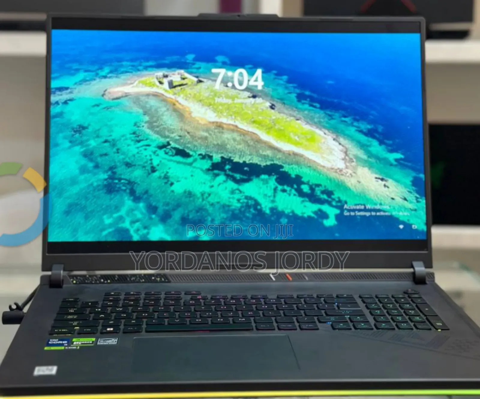 New Laptop Asus ROG Strix G17 16GB Intel Core I9 SSD 1T