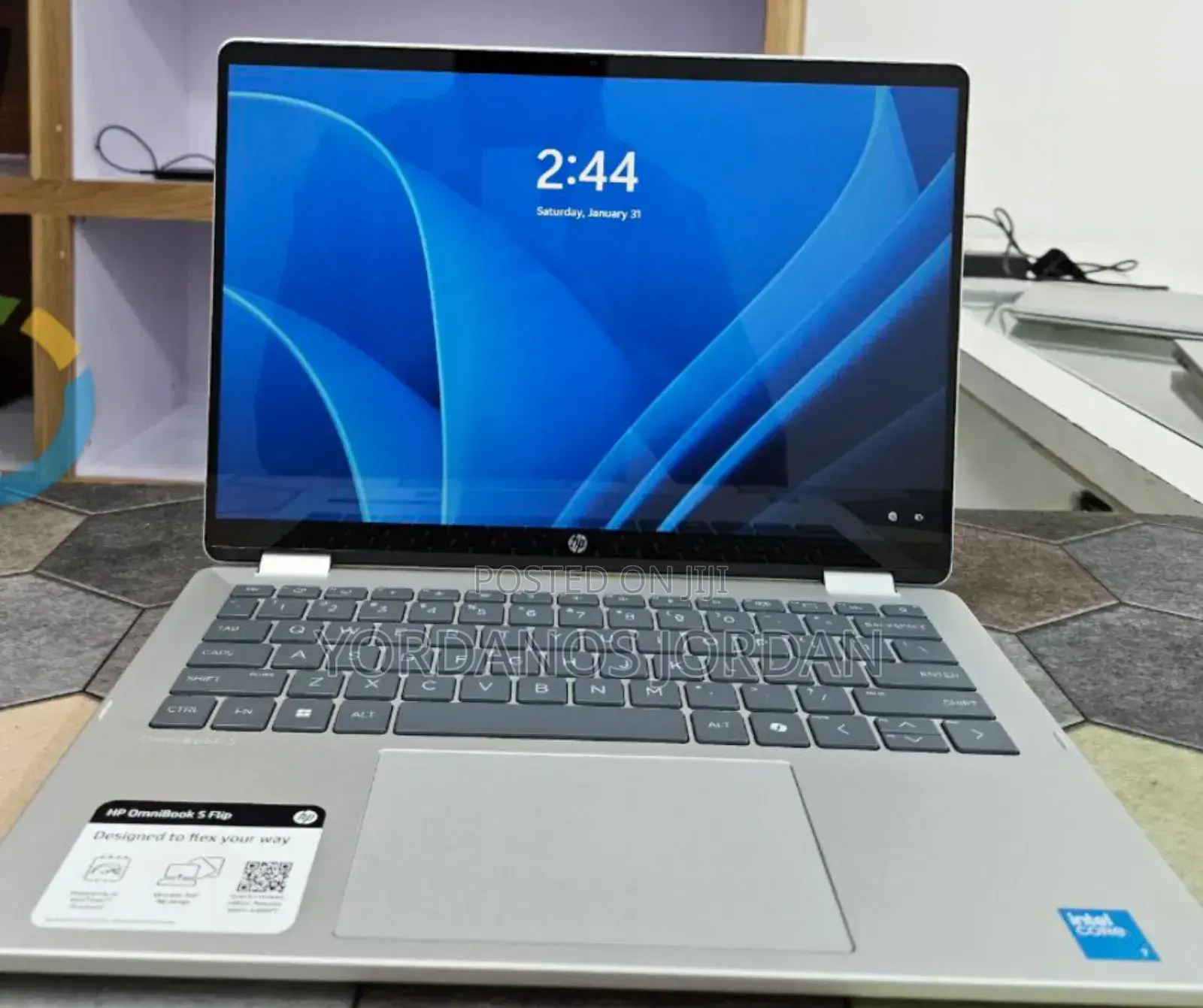 New Laptop HP OmniBook 5 Flip 14-Fp0023dx 16GB Intel Core I7 SSD 512GB