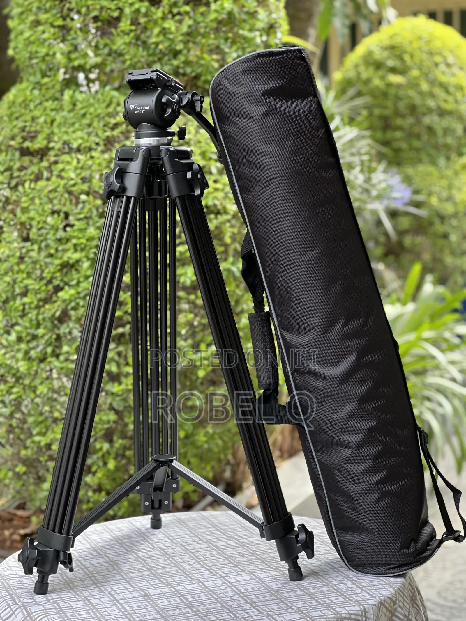 Weifeng Wf-717 Heavy Duty Video Tripod Fluid Hydraulic Head