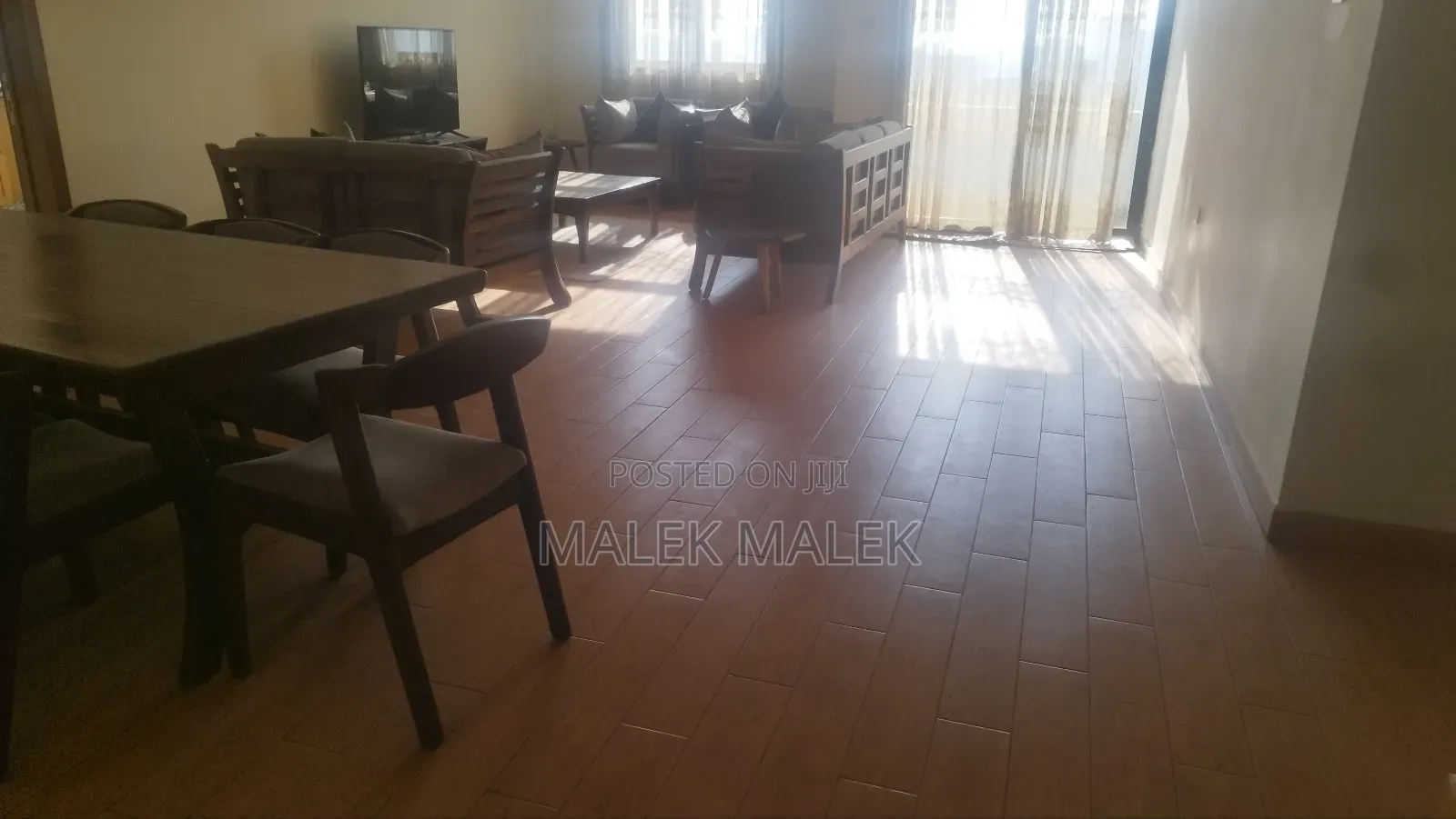 Furnished 3bdrm Apartment in Addey Apartment, Bole for rent