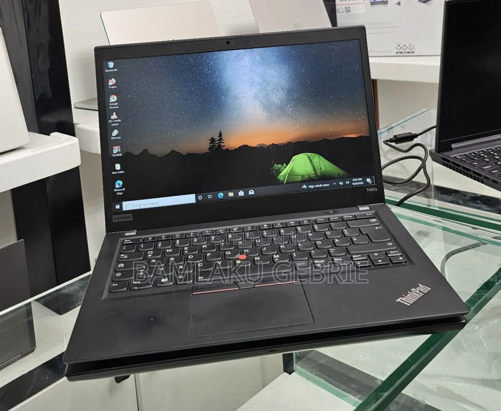 New Laptop Lenovo ThinkPad T495s 16GB AMD Ryzen 7 SSD 512GB