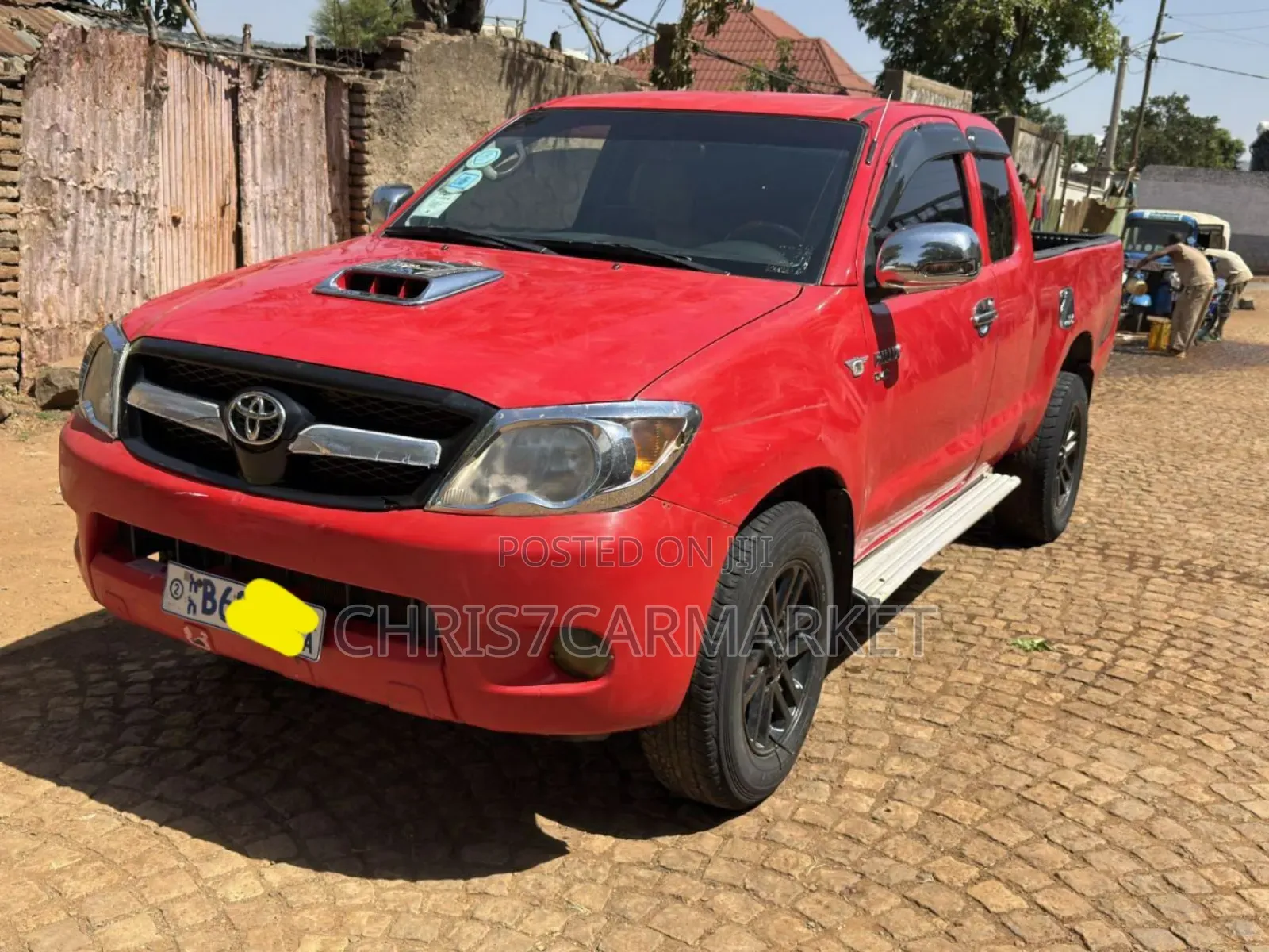 Toyota Hilux 2.5 D-4D 2007 Burgundy